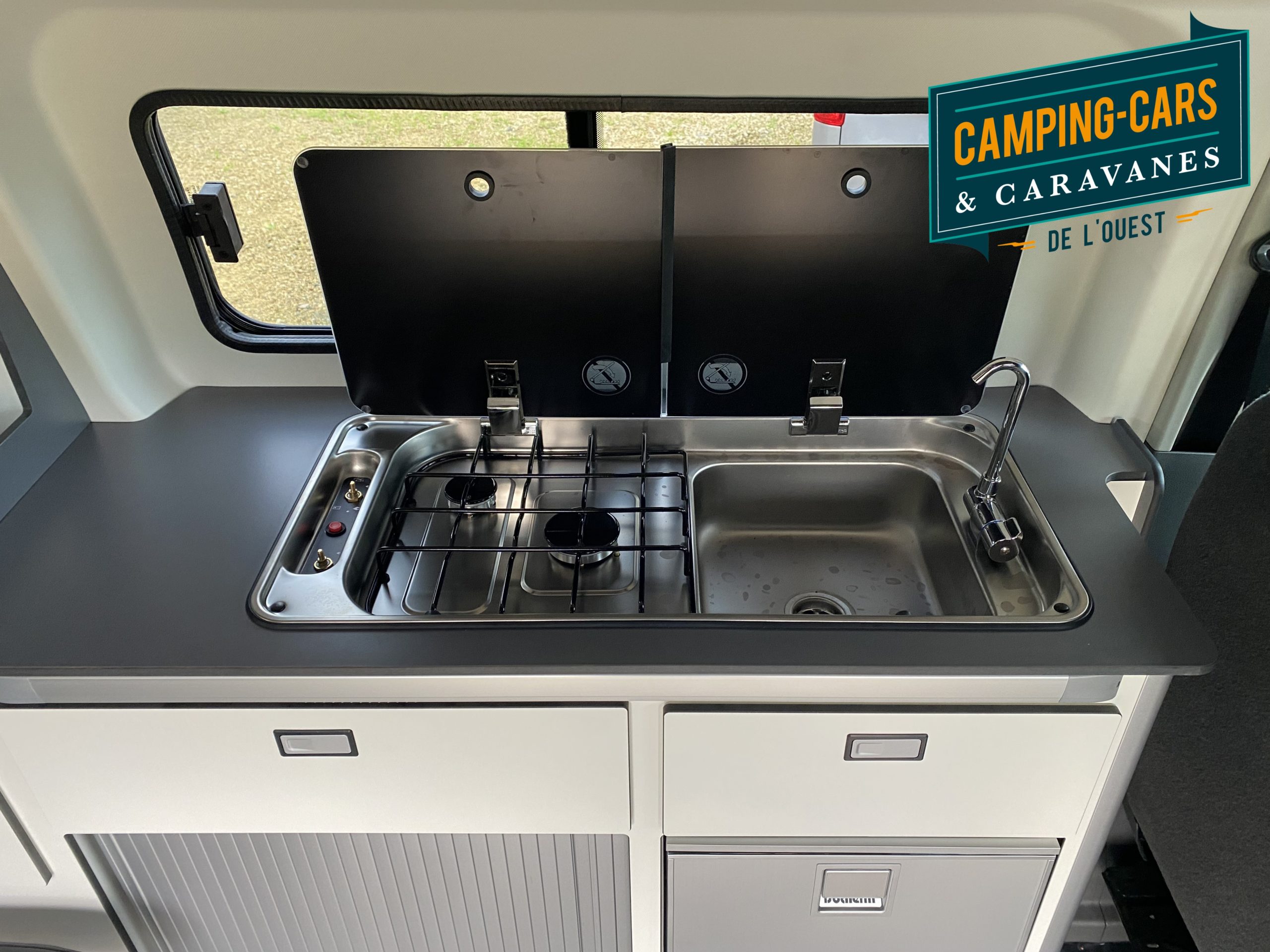 Plaque De Cuisson Camping Car Smev 3 Feux PANAMA P10+ - Camping Cars de l'Ouest